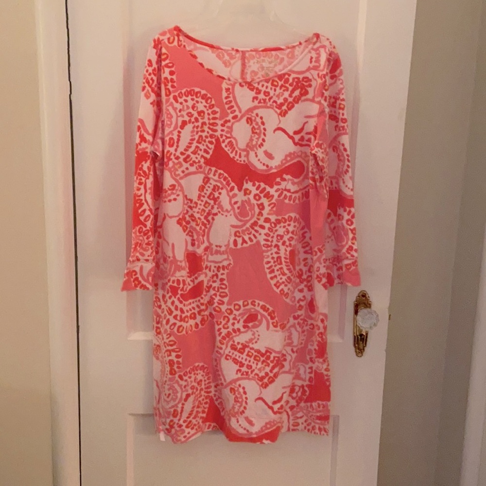 Lilly Pulitzer T shirt dress size MEDIUM